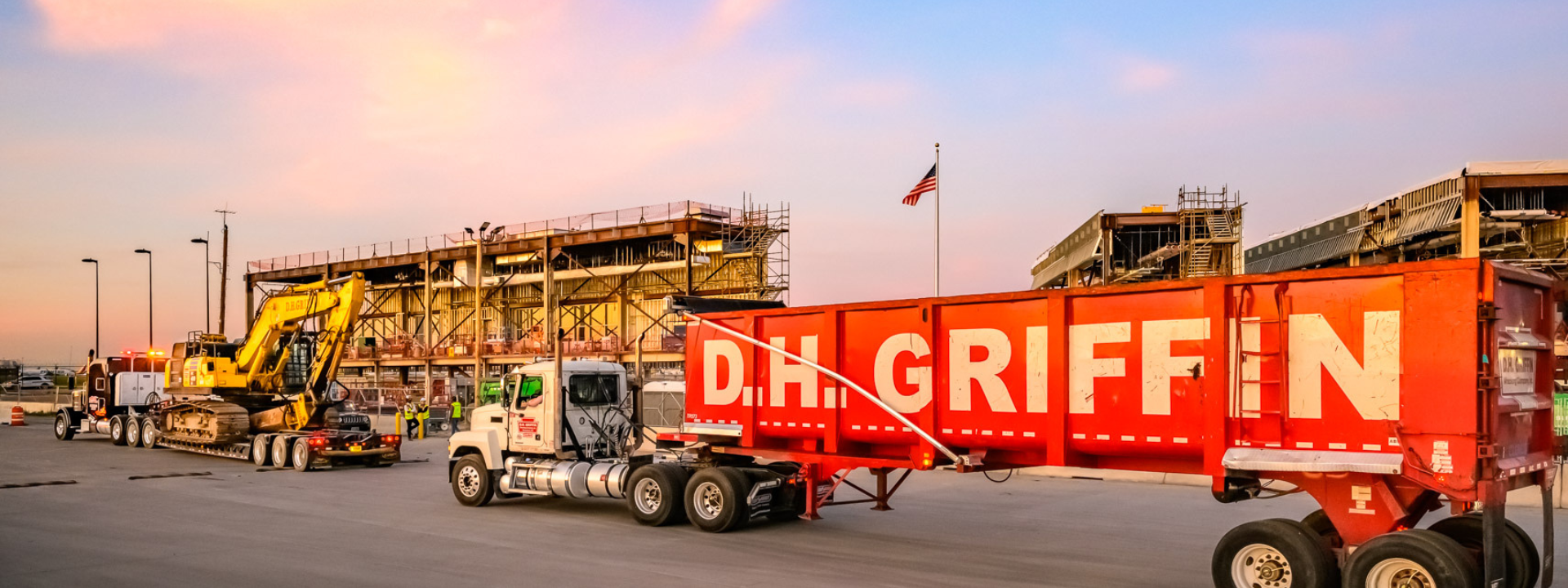 DH Griffin Truck on an airport
